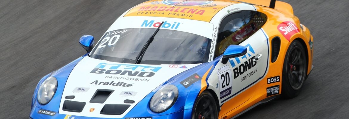 Aguiar afirma gosto por correr na chuva na Porsche Cup: “Desafio enorme”