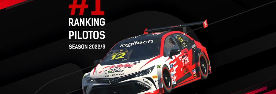 Gustavo Ariel alcança o topo do Ranking F1BC no fechamento da temporada 2022/2