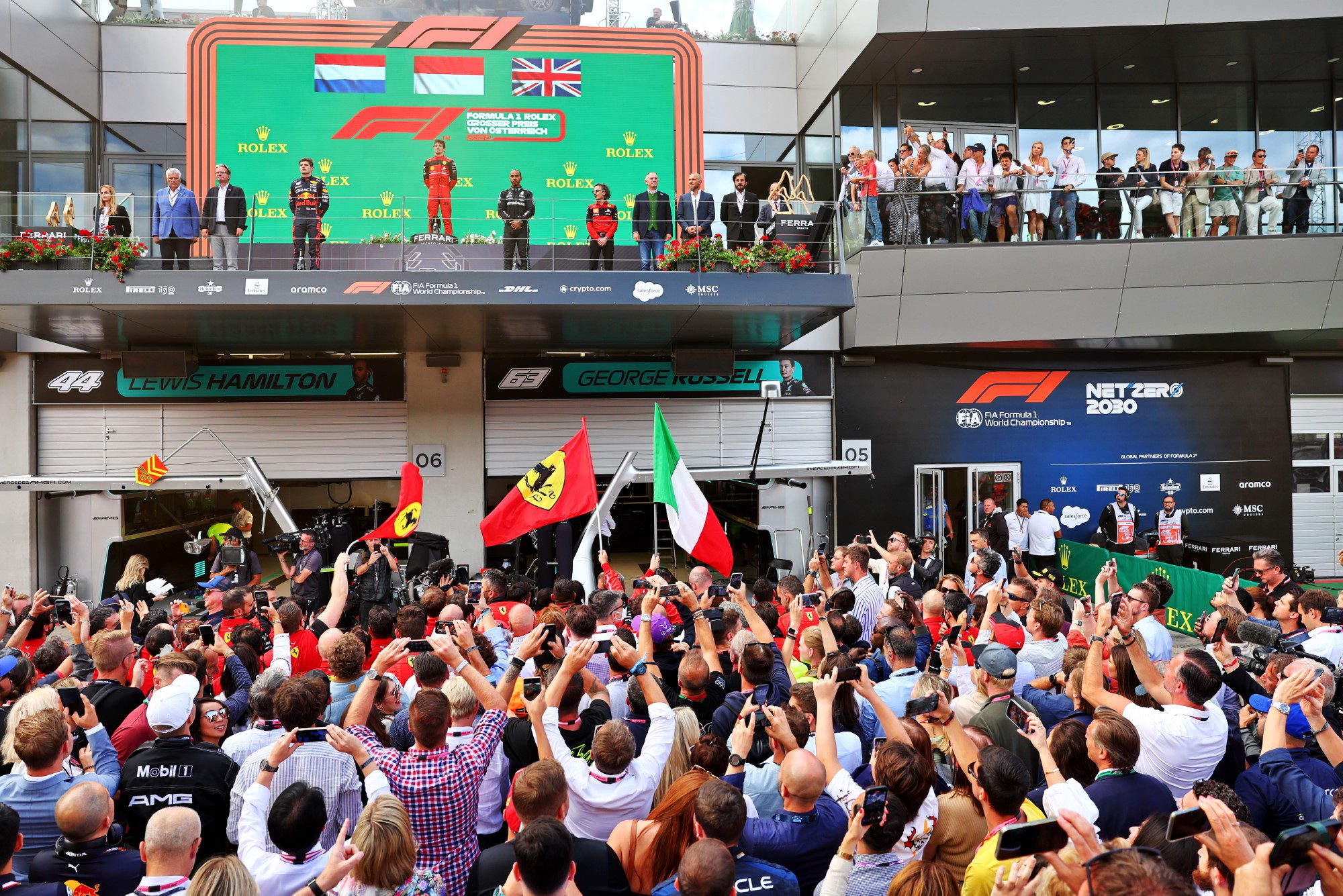 Galeria: a vitória de Leclerc no GP da Áustria de F1 F1 2022, GP da Áustria, Red Bull Ring, Corrida