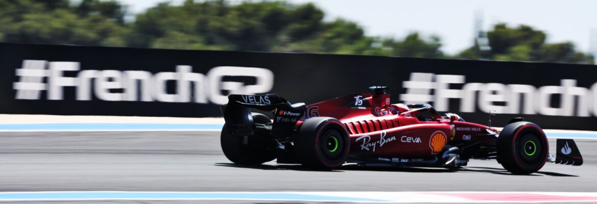 Galeria: as imagens da pole position de Leclerc para o GP da França de F1 Galeria: as imagens da pole position de Leclerc para o GP da França de F1