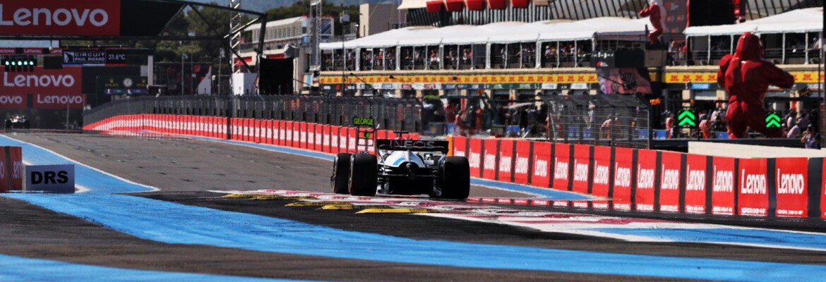 Russell muito satisfeito com P3 no GP da França de F1 Russell muito satisfeito com P3 no GP da França de F1
