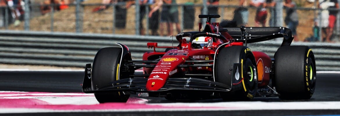 Leclerc fatura a pole em jogo de equipe da Ferrari F1 na França