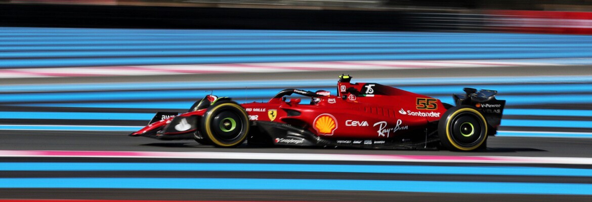 Ferrari diz que transmissão da TV deu impressão 'sem sentido' do rádio de Sainz no GP da França de F1 Ferrari diz que transmissão da TV deu impressão ‘sem sentido’ do rádio de Sainz no GP da França de F1