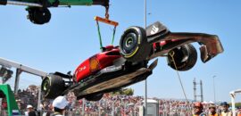 Hamilton ‘arrasado’ por Leclerc após acidente no GP da França