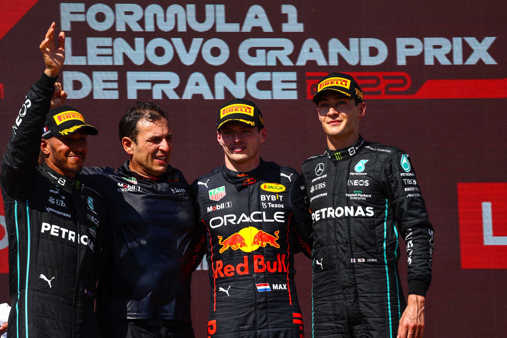 Galeria: as imagens da vitória de Verstappen no GP da França de F1 F1 2022, GP da França de F1, Paul Ricard, corrida