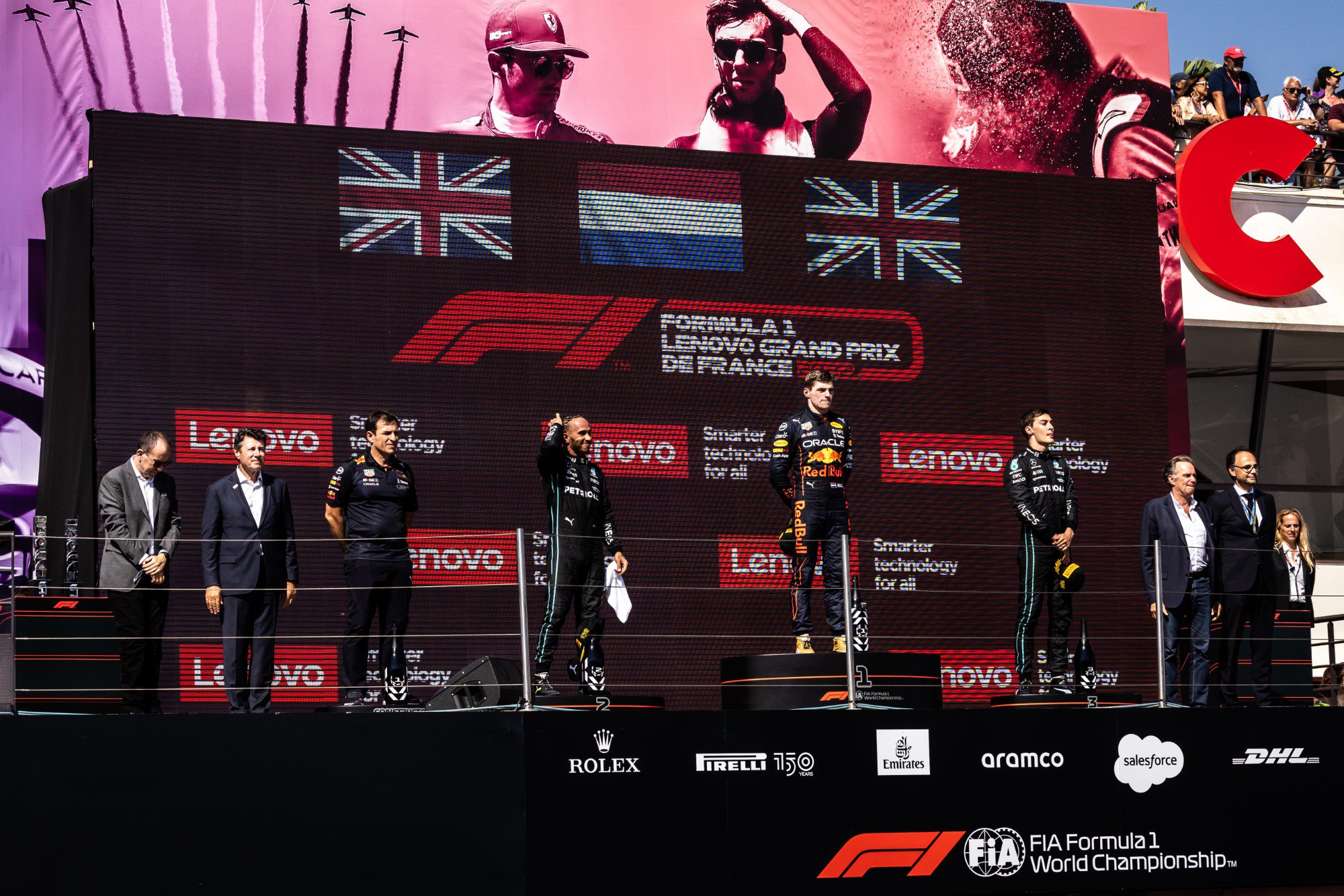 Galeria: as imagens da vitória de Verstappen no GP da França de F1 F1 2022, GP da França de F1, Paul Ricard, corrida
