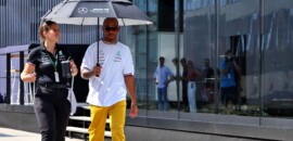 Hamilton fez visita ao paddock da W Series na Hungria