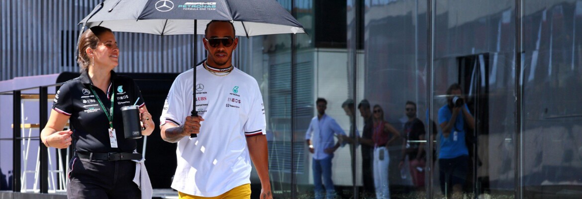 Hamilton fez visita ao paddock da W Series na Hungria