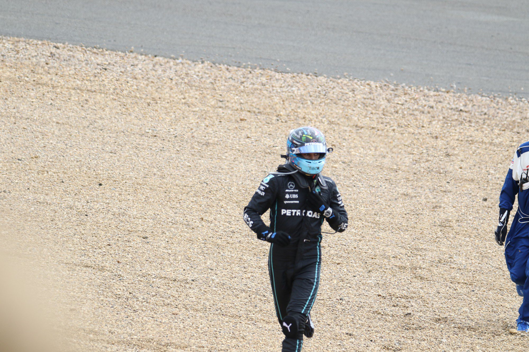 Galeria: o acidente impressionante de Guanyu Zhou pelas lente de Jorge Sá F1 2022, GP da Inglaterra, Zhou