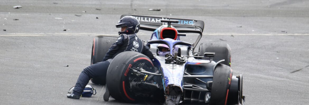 Albon sobre acidente: “Obviamente, pode soar dramático” Albon sobre acidente: “Obviamente, pode soar dramático”