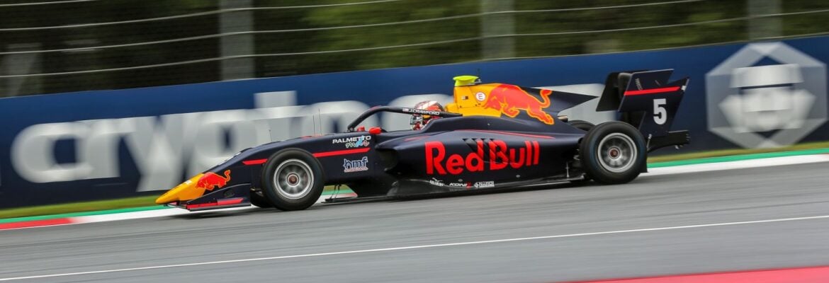 Crawford fatura vitória na corrida 1 da F3 na Áustria. Collet vai ao pódio