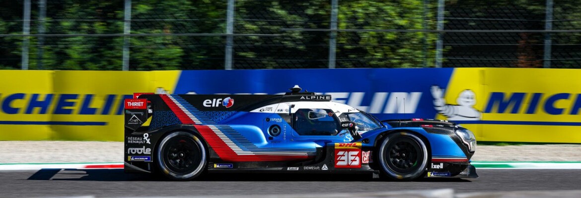WEC: líder e com brasileiro, Alpine larga da segunda fila nas 6 Horas de Monza