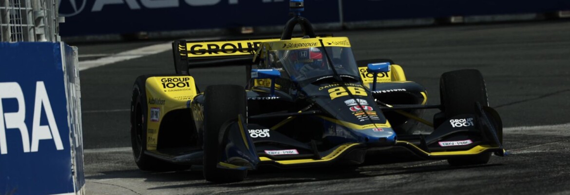 Colton Herta lidera TL2 tumultuado da Indy em Toronto