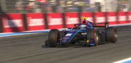 Sargeant acerta volta voadora no final e fatura pole da F2 na França