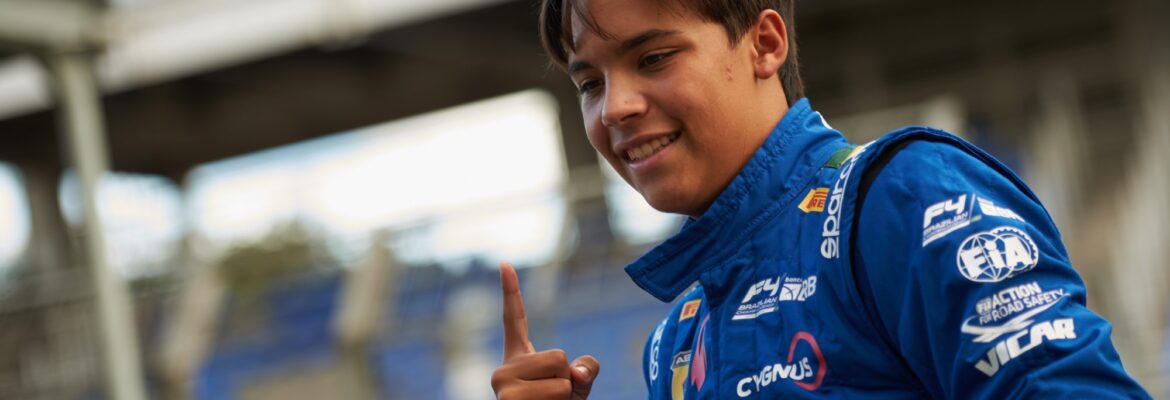 Clerot vence de ponta a ponta a Corrida 1 da F4 Brasil em Interlagos