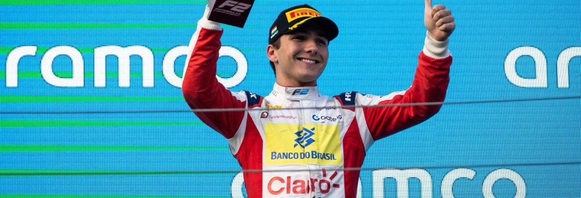 Na Hungria, Enzo Fittipaldi fatura mais um pódio na F2