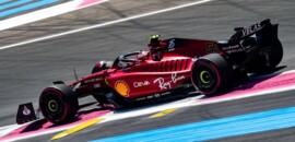 Sainz puxa dobradinha da Ferrari e é mais rápido do TL2 da F1 na França