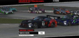 F1BC GT3 iRacing: Caique Oliveira (Oak) e Marcio Costa (Wolfpack) vencem em Spa-Francorchamps noturna