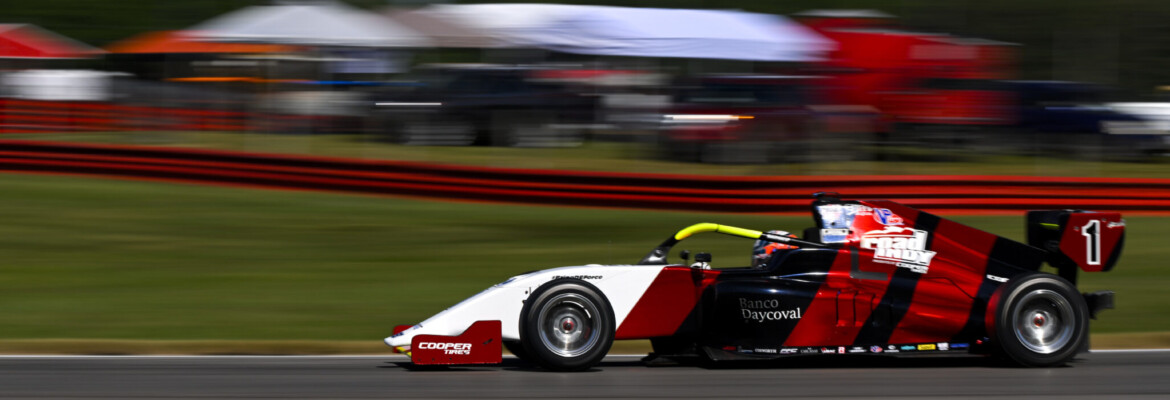 Kiko Porto crava segundo tempo em treinos da Indy Pro 2000 em Mid-Ohio