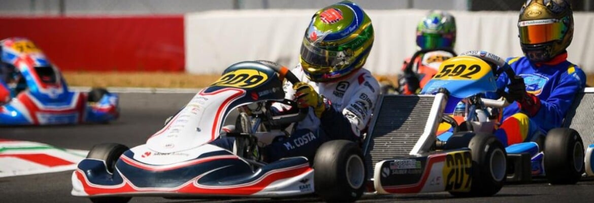 Miguel Costa encerra Europeu de Kart com 3 top-10 na Itália e melhor resultado do time