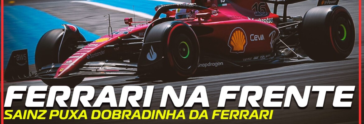Em Dia: Sainz puxa dobradinha da Ferrari na sexta-feira em Paul Ricard Em Dia: Sainz puxa dobradinha da Ferrari na sexta-feira em Paul Ricard