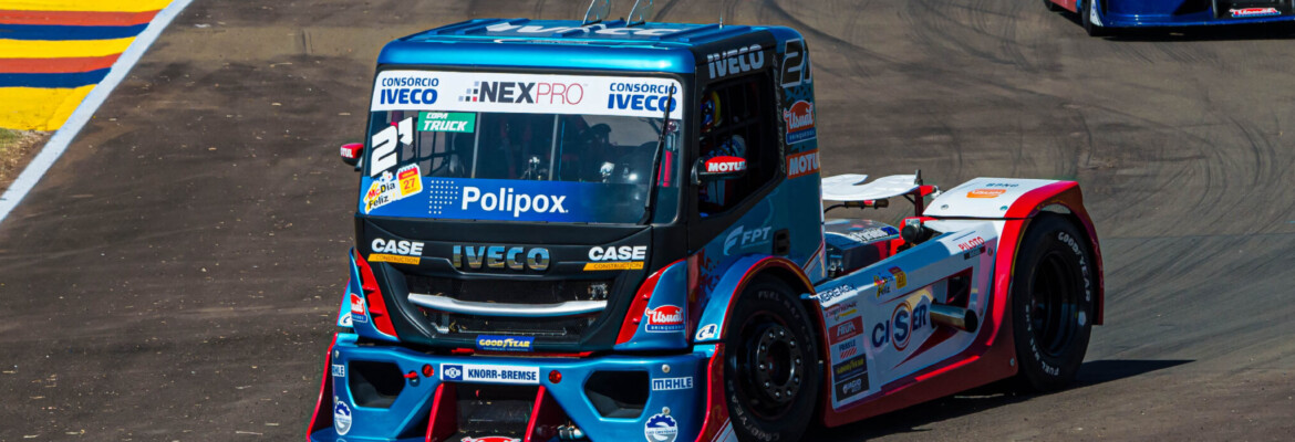 Djalma Pivetta e Raphael Abbate levam Iveco Usual Racing ao pódio da Copa Truck, em Londrina