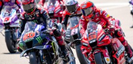 Bagnaia diz que aerodinâmica não prejudica MotoGP: “se tem ritmo, dá para passar”