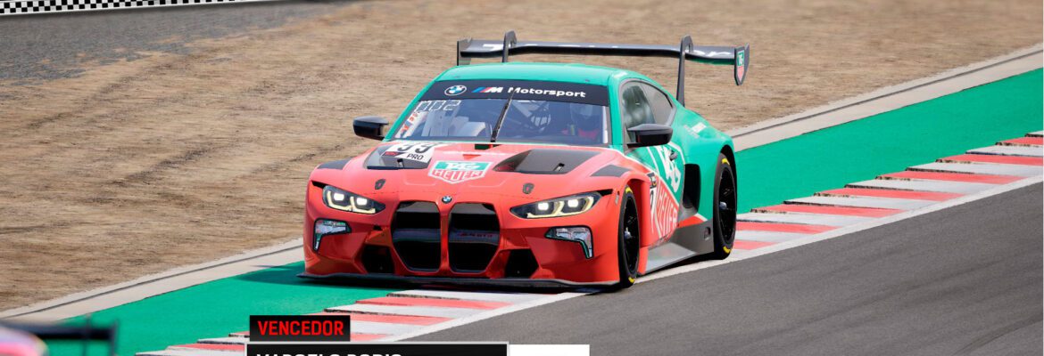 F1BC GT3 Competizione: Marcelo Ródio vence sua primeira na liga com grande atuação em Laguna Seca