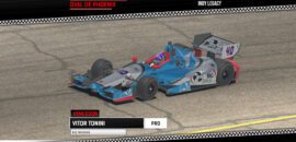 F1BC Indy Legacy: Vitor Tonini repete a dose em dobradinha da EG Racing em Phoenix