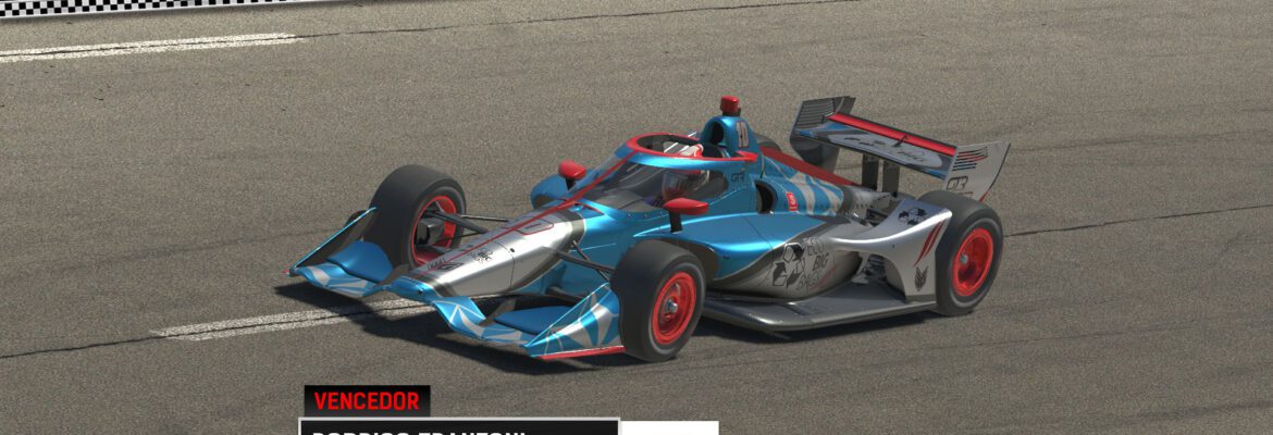 F1BC Indy Series: Rodrigo Franzoni (BK) retorna com vitória em corrida sem amarelas em Iowa