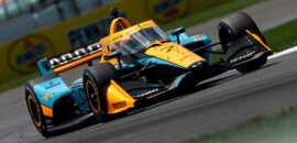 Felix Rosenqvist conquista pole-position com tranquilidade em Indianápolis