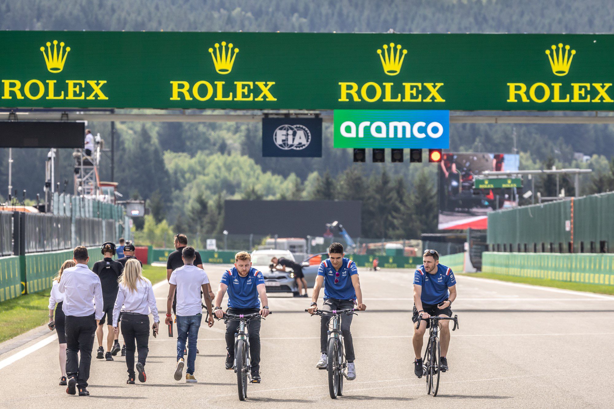 Galeria: as imagens desta quinta-feira da F1 em Spa-Francorchamps F1 2022, GP da Bélgica, Spa-Francorchamps