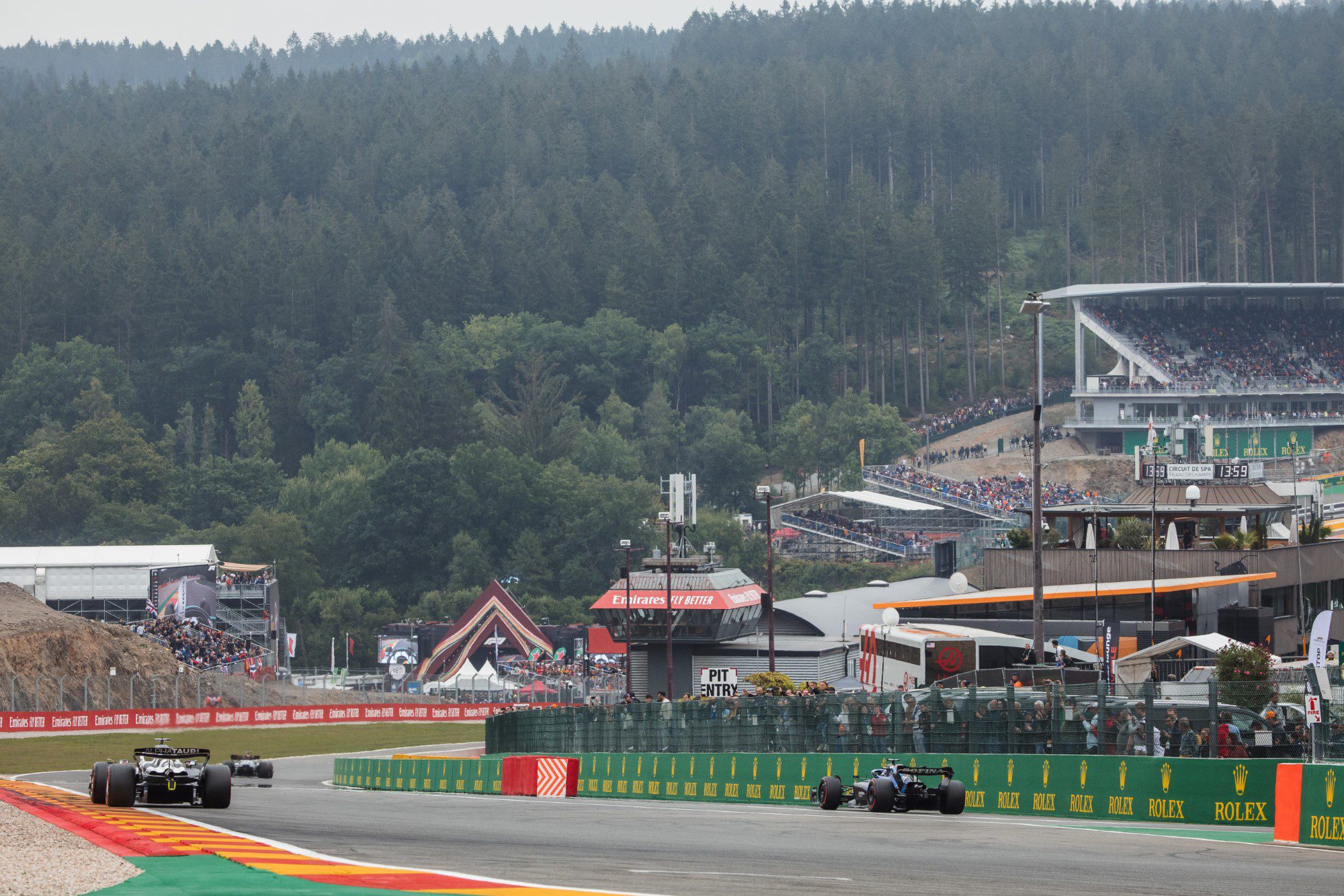 Galeria: as imagens deste sábado do GP da Bélgica de F1, em Spa-Francorchamps F1 2022, GP da Bélgica, Spa-Francorchamps, Qualificação