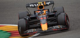 Perez satisfeito com P2 no GP da Bélgica de F1