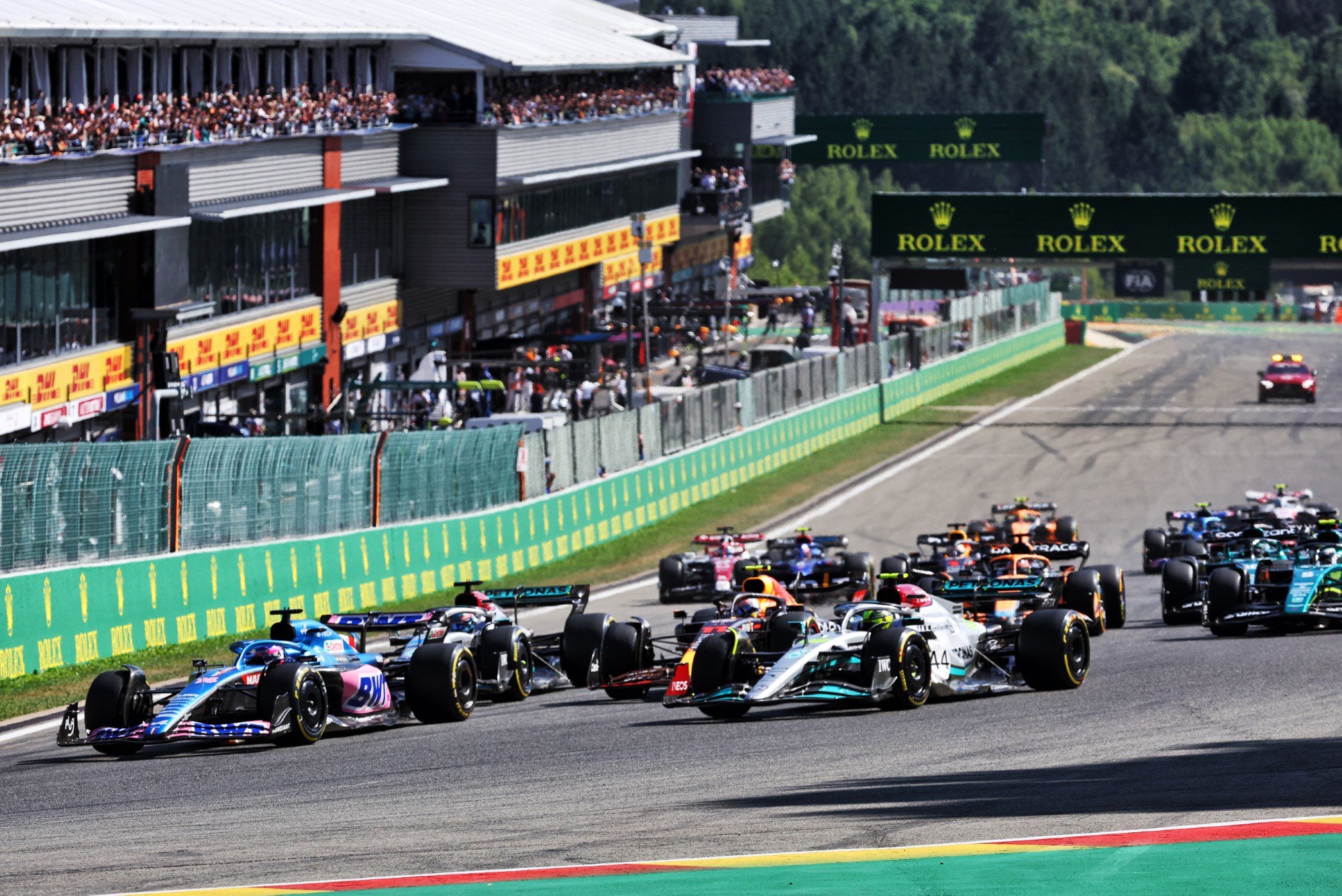 F1 2022, GP da Bélgica, Spa-Francorchamps, Largada