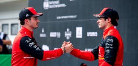 Sainz exalta parceria com Leclerc na Ferrari na F1: “Aprendi muito nos últimos anos”
