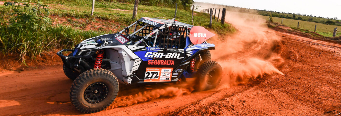 No dia mais longo do Rally dos Sertões, Nelson Piquet Jr. supera primeiro imprevisto, mas segue líder de sua categoria nos UTVs