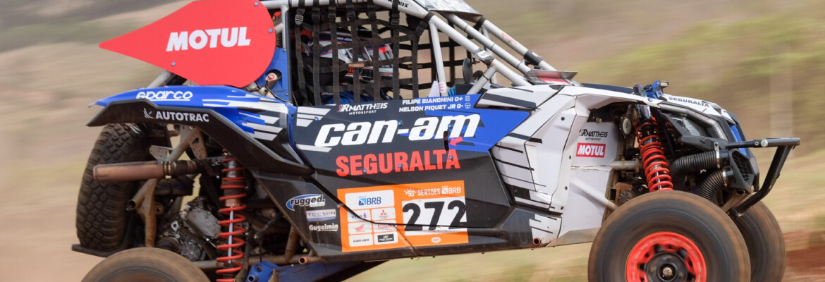 Em dia sofrido no Rally dos Sertões, Nelson Piquet Jr. completa etapa com a típica camaradagem off road