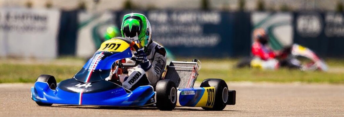 Matheus Ferreira se coloca no top-10 em Sarno na etapa final do WSK Euro Series