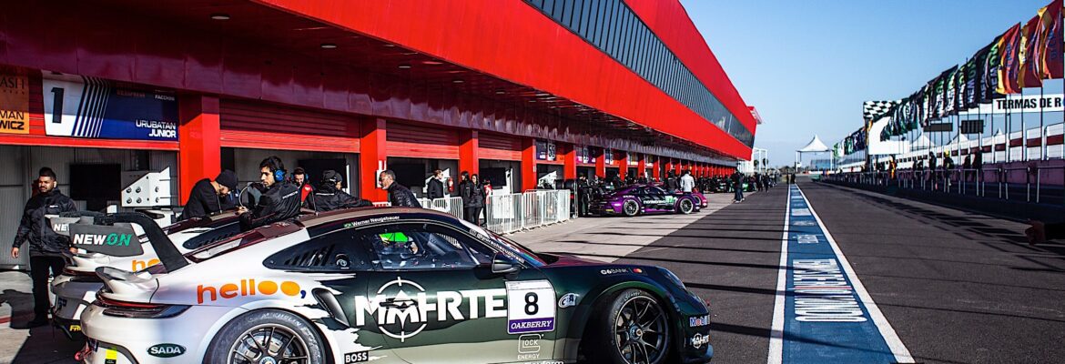 Neugebauer bate Elias na bandeira quadriculada e é pole da corrida 1 da Porsche Cup na Argentina