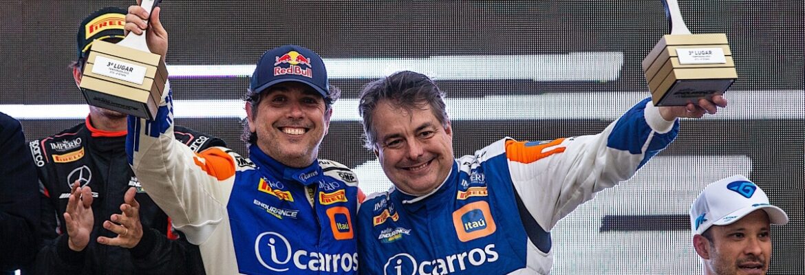 Cacá Bueno e Adalberto Baptista conquistam pódio no Endurance Brasil com terceiro lugar no Velocitta