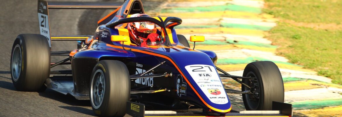 Mais jovem piloto da F4 Brasil, Álvaro Cho chega em 6o e busca pódio na prova 2 em Interlagos