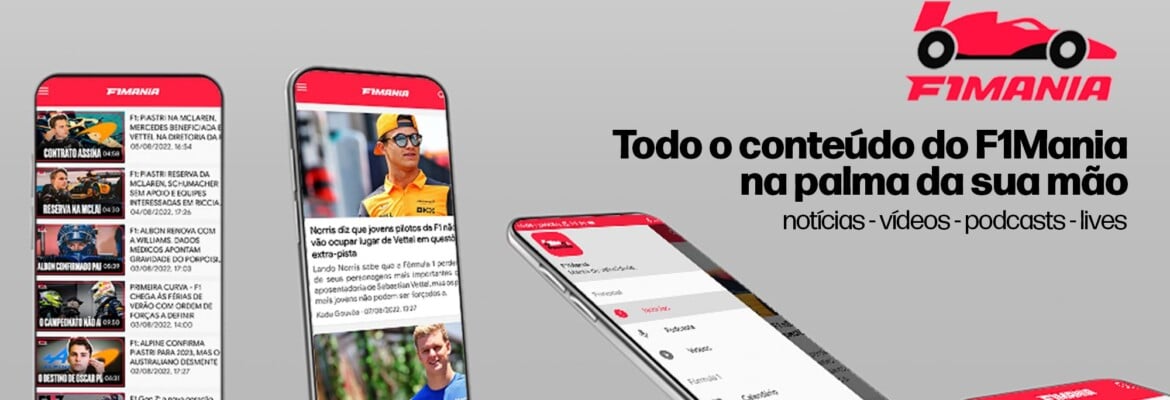F1Mania.net lança aplicativo para Android e iPhone F1Mania.net lança aplicativo para Android e iPhone
