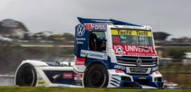 Beto Monteiro lidera treino na chuva e é destaque da Copa Truck em Interlagos