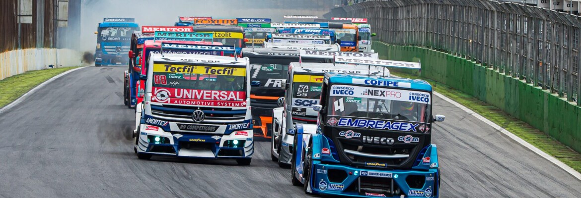 Trio da Iveco Usual Racing vai ao pódio em Interlagos e time entra de vez na disputa dos títulos da Copa Truck