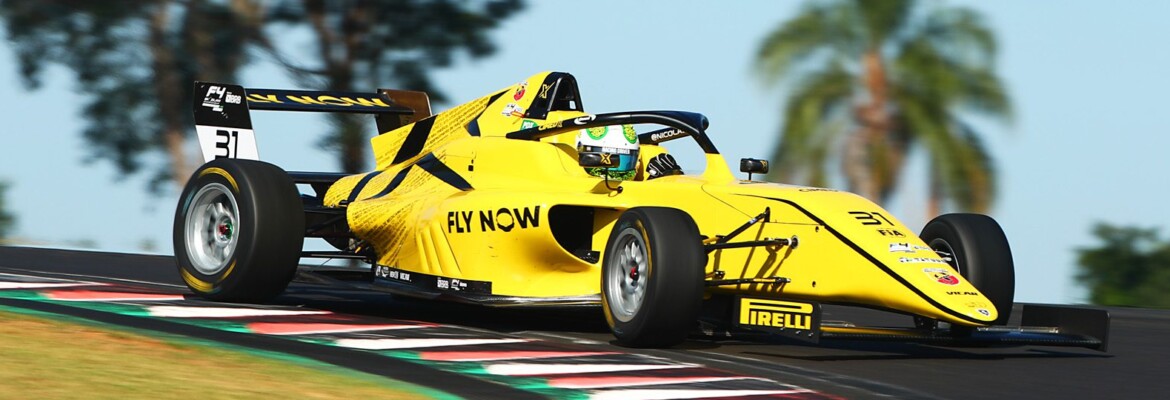 No Velocitta, Nic Giaffone vai atrás de sua segunda vitória na F4 Brasil