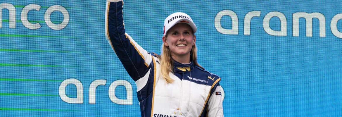 Visser fala em boa corrida e diz ser “incrível” voltar ao pódio da W Series na Hungria