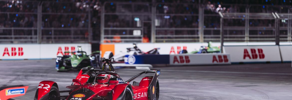 Nissan e.dams aparece duas vezes nos pontos no ePrix de Londres da Fórmula E
