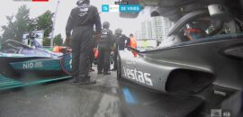 De Vries evita comentar sobre carro da FE após acidente em Seul: “Não sou do time de design”