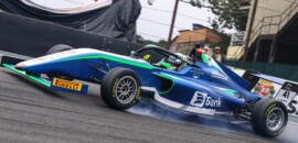 Fernando Barrichello encerra etapa marcada por vitória em Interlagos com o sétimo lugar na terceira corrida da Fórmula 4 Brasil
